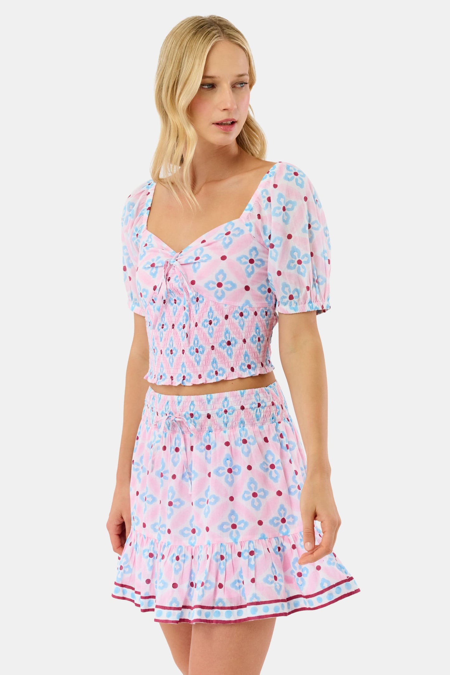 Roller Rabbit Pink Lerato Dovie Top