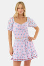 Roller Rabbit Pink Lerato Peyton Skirt