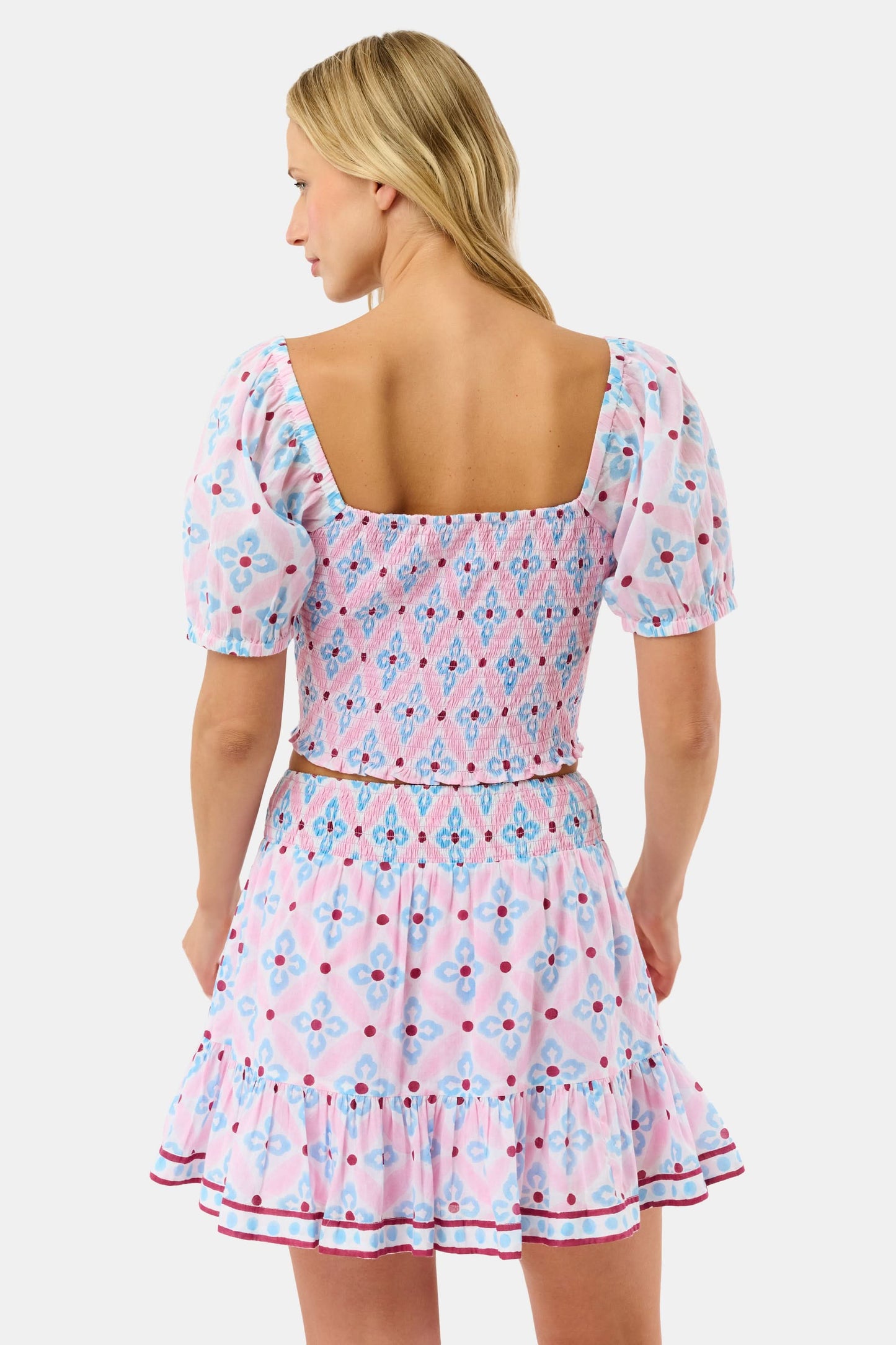 Roller Rabbit Pink Lerato Peyton Skirt