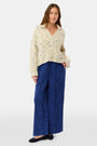 Roller Rabbit Blue Slate Space Dye Dhalia Cardigan
