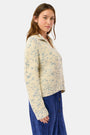 Roller Rabbit Blue Slate Space Dye Dhalia Cardigan
