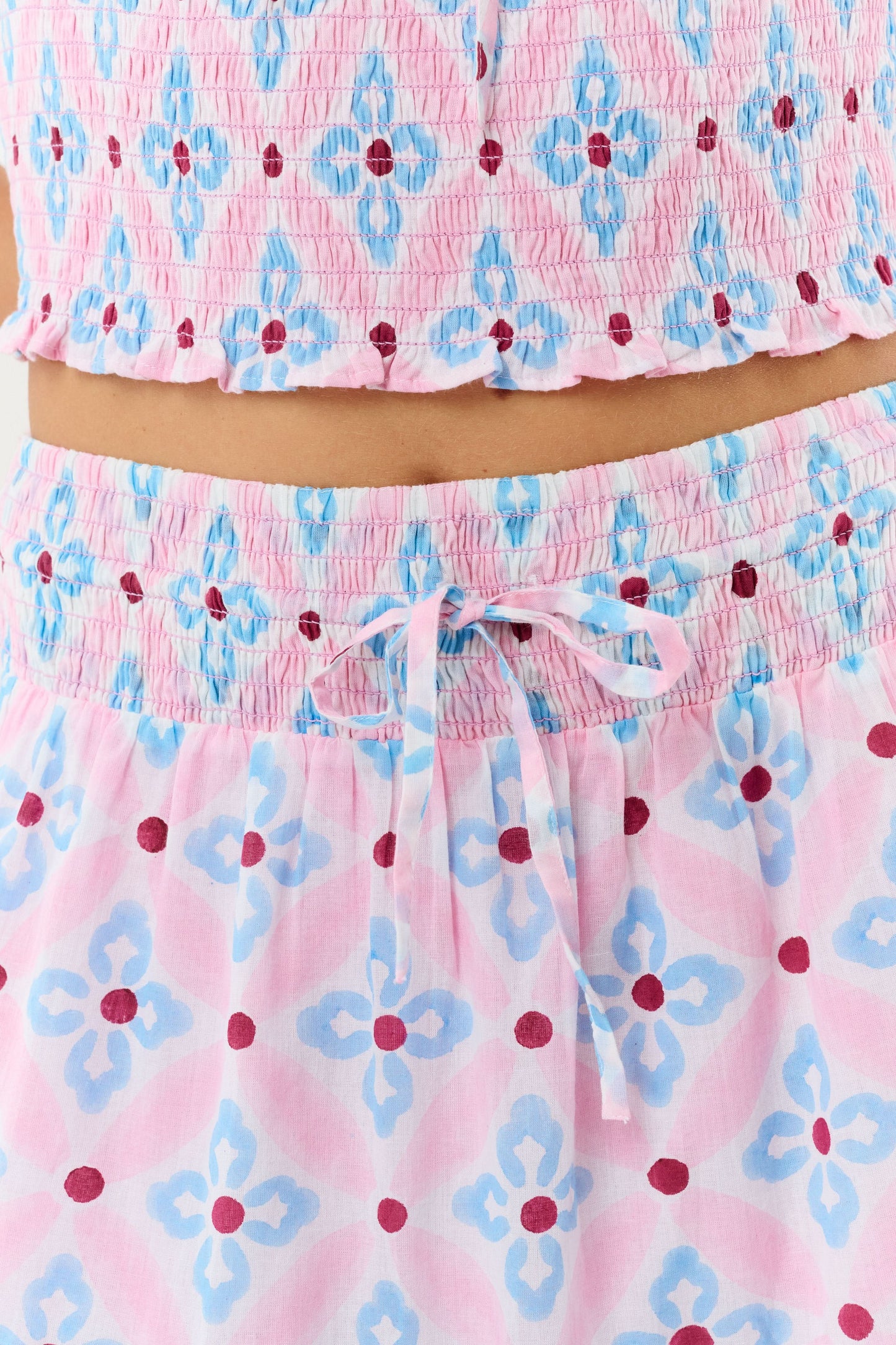 Roller Rabbit Pink Lerato Peyton Skirt