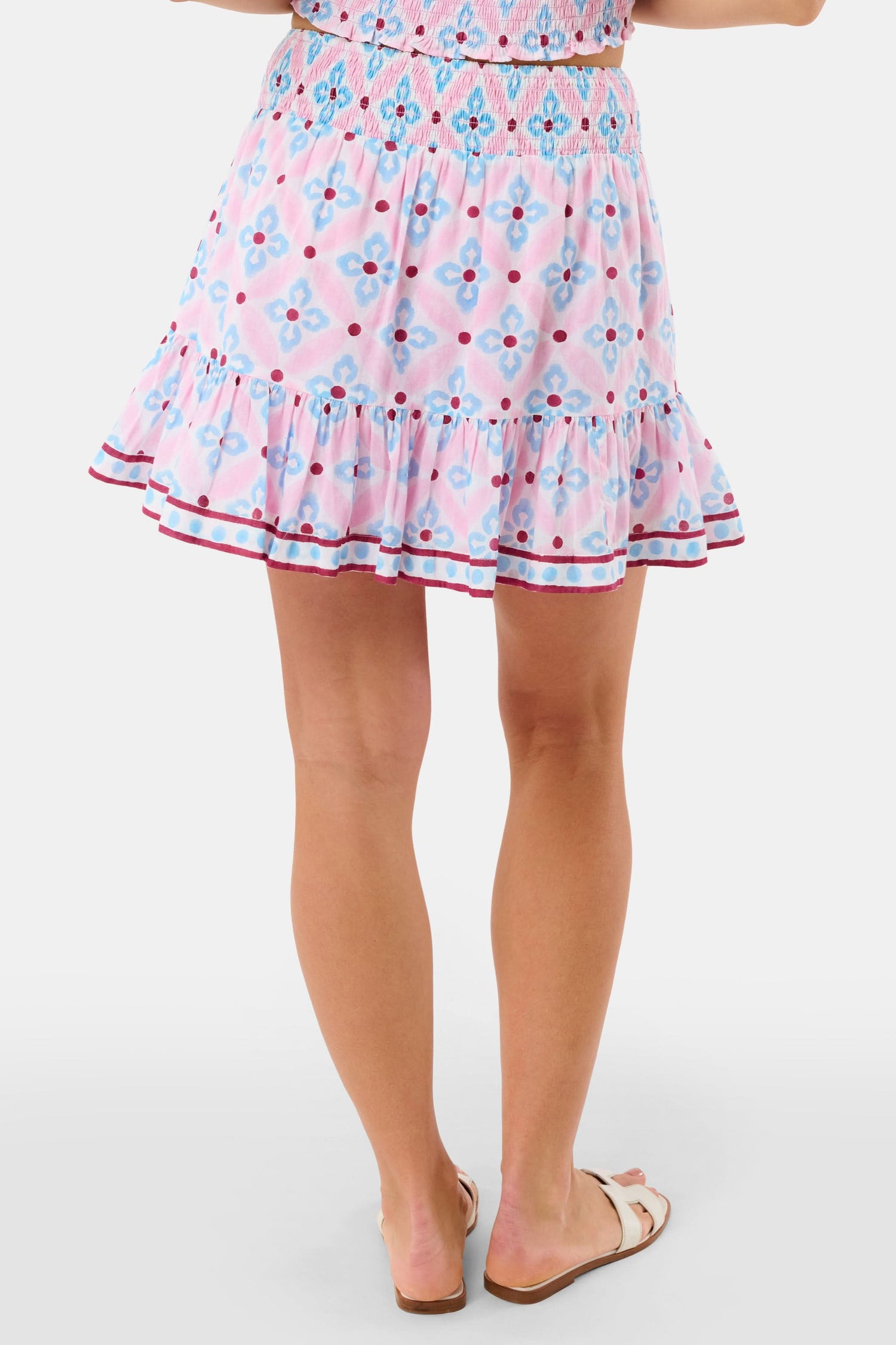 Roller Rabbit Pink Lerato Peyton Skirt