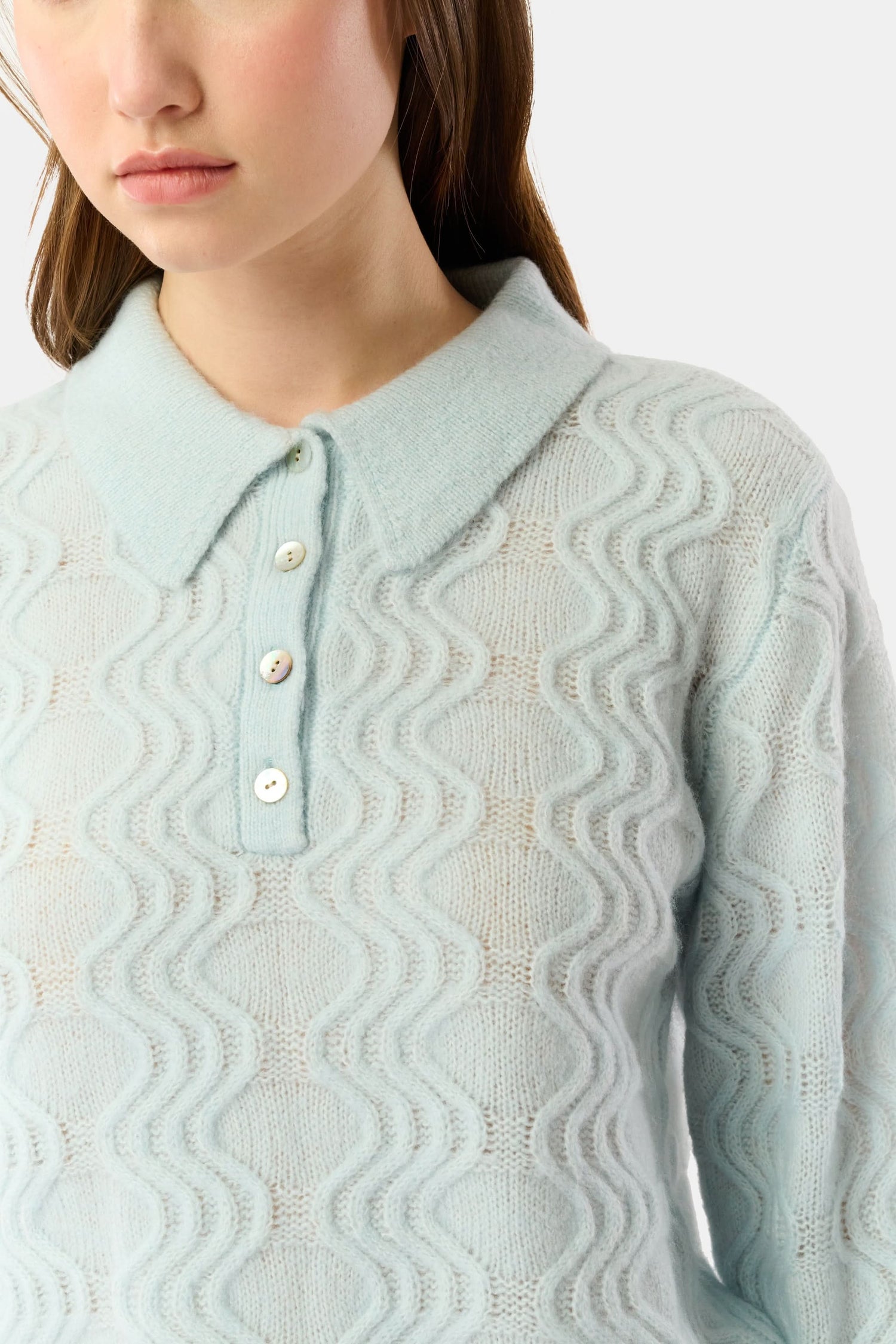Roller Rabbit Plume Wave Knit Ava Sweater