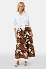 Roller Rabbit Olive Blooming Daisies Carlisa Skirt
