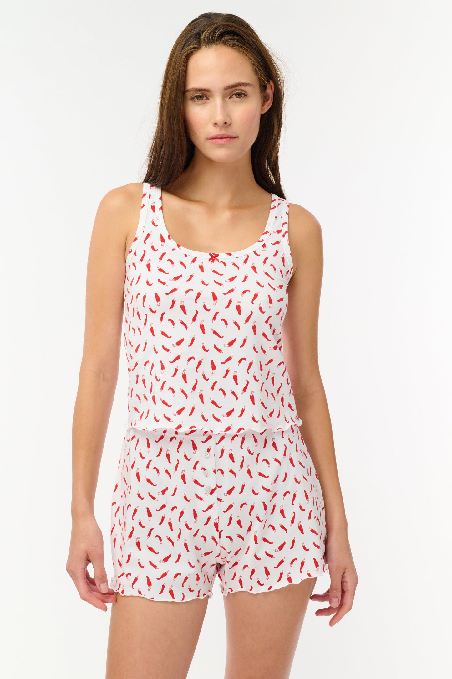 Roller Rabbit Red Picante Sullivan Shortie