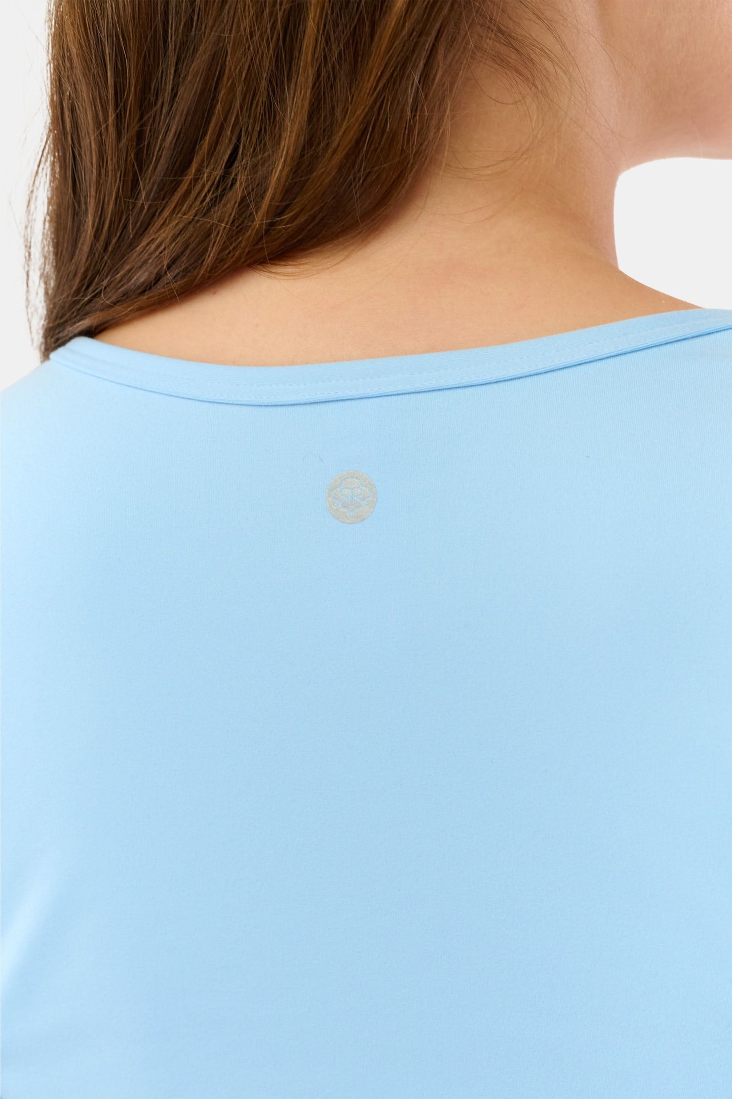 Roller Rabbit Ice Blue Morgan Wrap Top