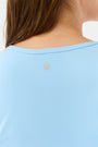 Roller Rabbit Ice Blue Morgan Wrap Top
