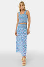 Roller Rabbit Blue Liana Juliette Skirt