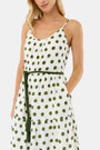 Roller Rabbit Olive Polka Dot Dakota Dress