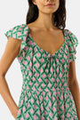 Roller Rabbit Pink Liana Pipette Dress