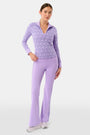 Roller Rabbit Lavender Monkey Celia Quarter Zip