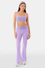 Roller Rabbit Lavender Lovely Monkey Ally Flared Leggings