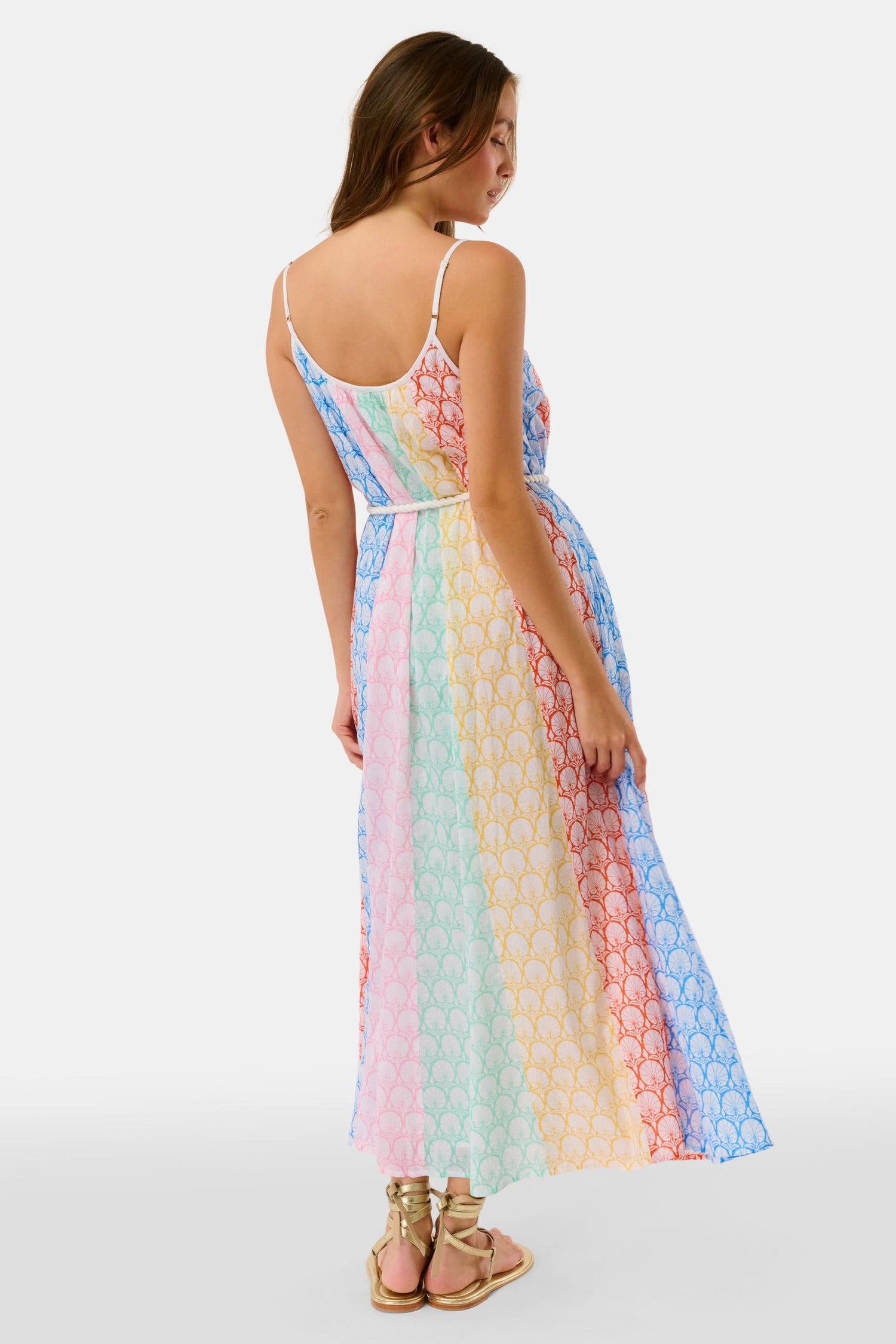 Roller Rabbit Multi Fan Geo Courtney Dress