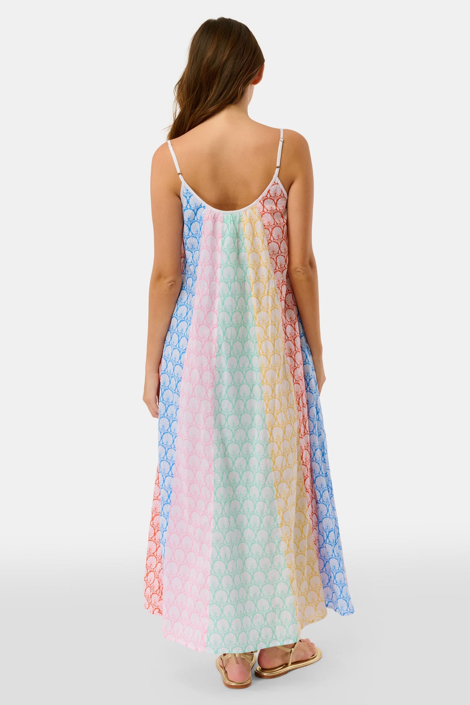 Roller Rabbit Multi Fan Geo Courtney Dress