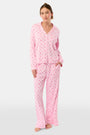 Roller Rabbit Pink Jemina Hearts Kate Lounge Set