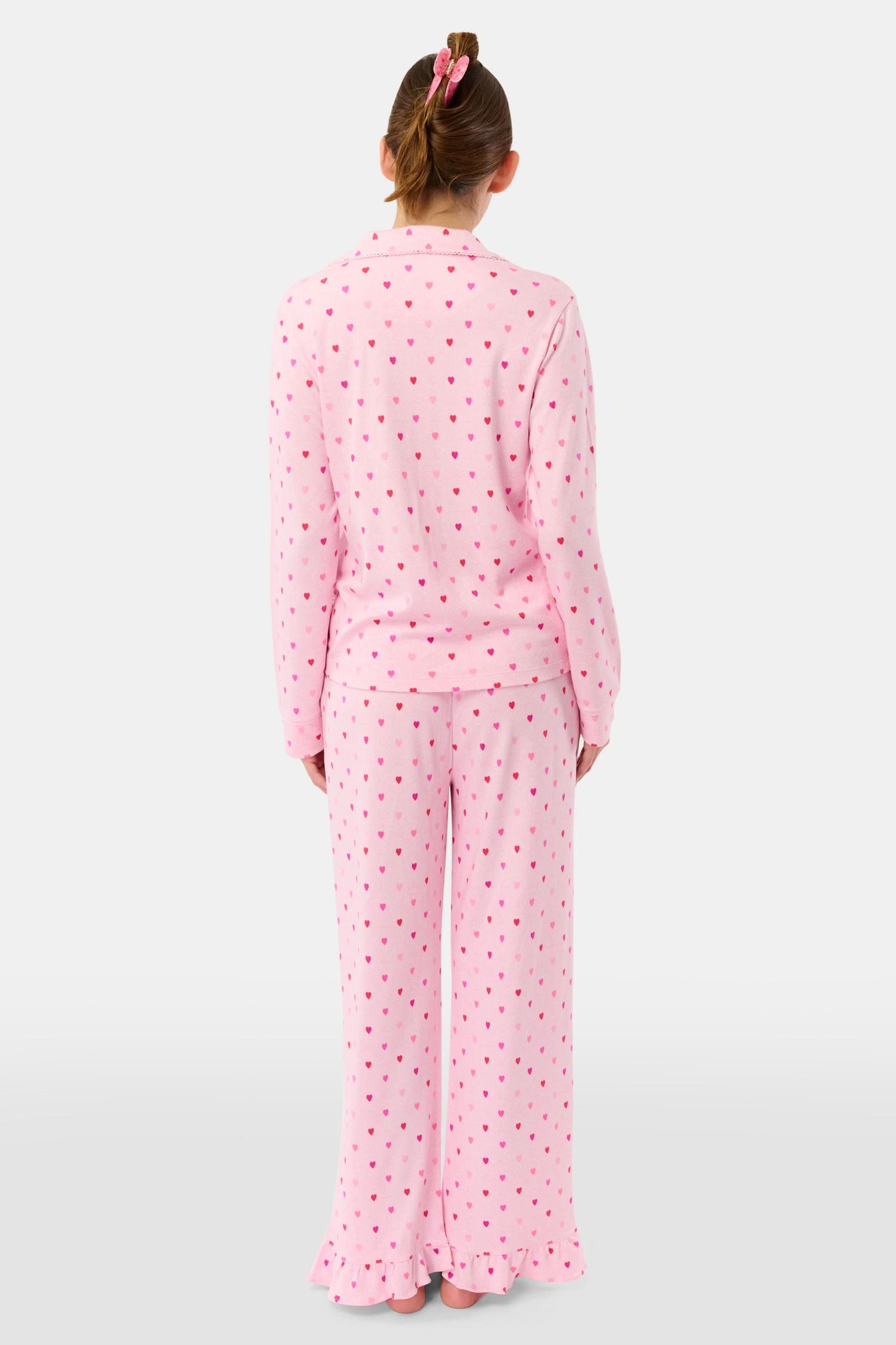Roller Rabbit Pink Jemina Hearts Kate Lounge Set