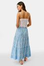 Roller Rabbit Blue Capi Geo Carlisa Skirt