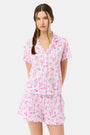 Roller Rabbit Pink Love Letters Wyatt Polo Pajamas