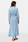 Roller Rabbit Blue Capi Geo Belted Darla Dress