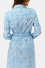 Roller Rabbit Blue Capi Geo Belted Darla Dress