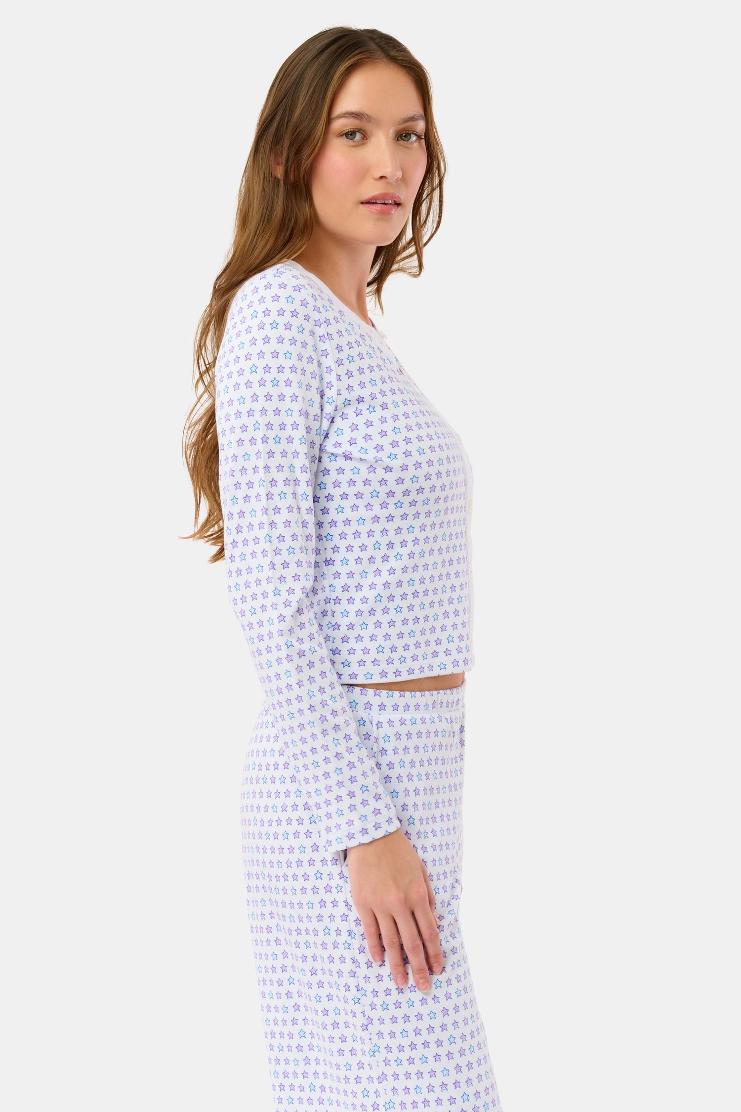 Roller Rabbit Lavender Pop Stars Nessa Cardigan