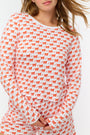 Roller Rabbit Orange Lucky Stars Long Sleeve Baby Tee
