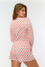 Roller Rabbit Orange Lucky Stars Long Sleeve Baby Tee