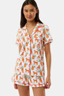 Roller Rabbit Orange Teddy Tiger Polo Pajamas