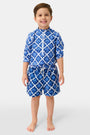 Roller Rabbit Navy Kids Sunny Days Rashguard