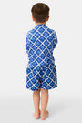 Roller Rabbit Navy Boys Sunny Days Swim Trunk