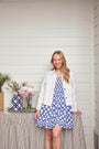 Roller Rabbit Jena Ren Dress Blue 