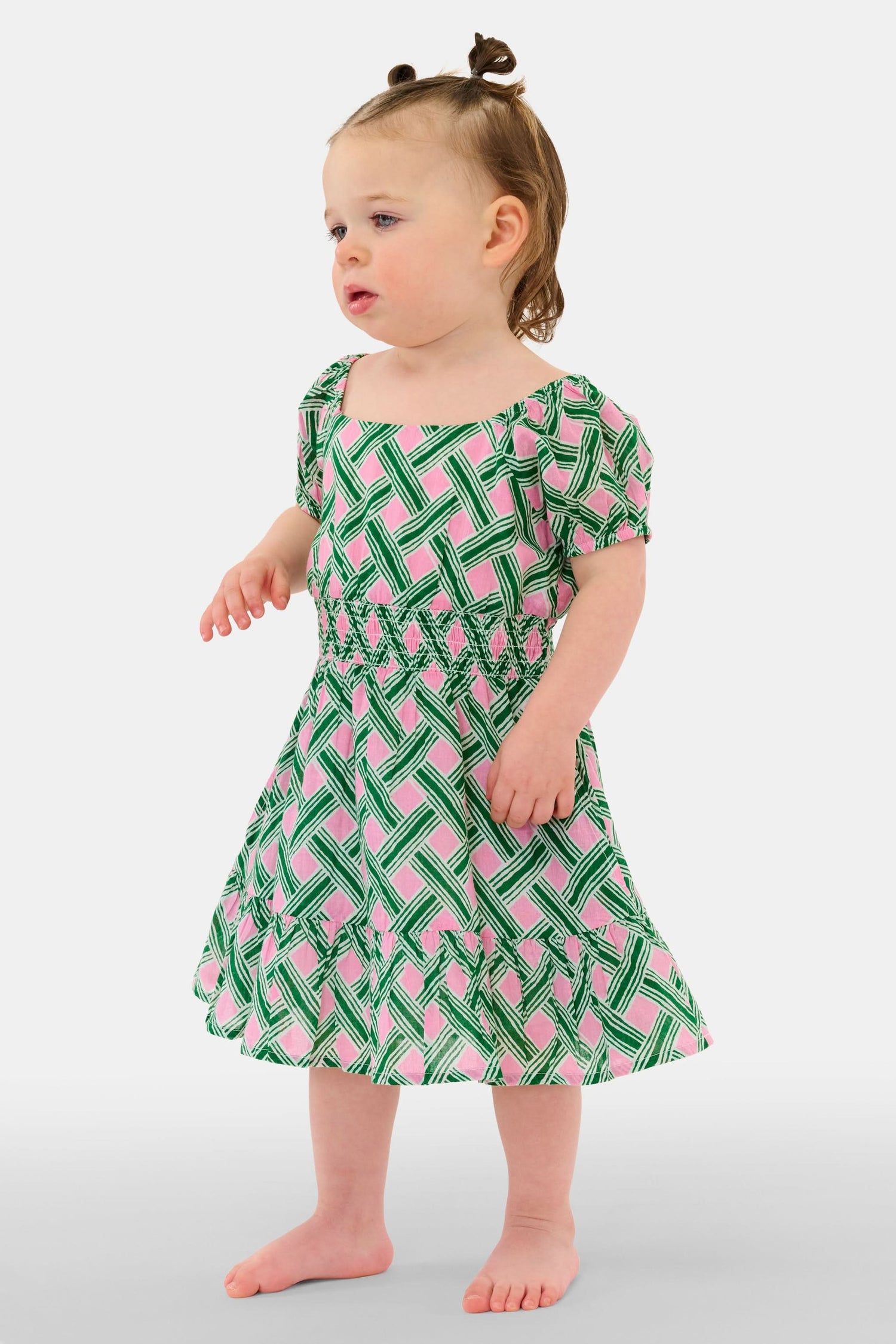 Roller Rabbit Pink Kids Liana Arna Dress