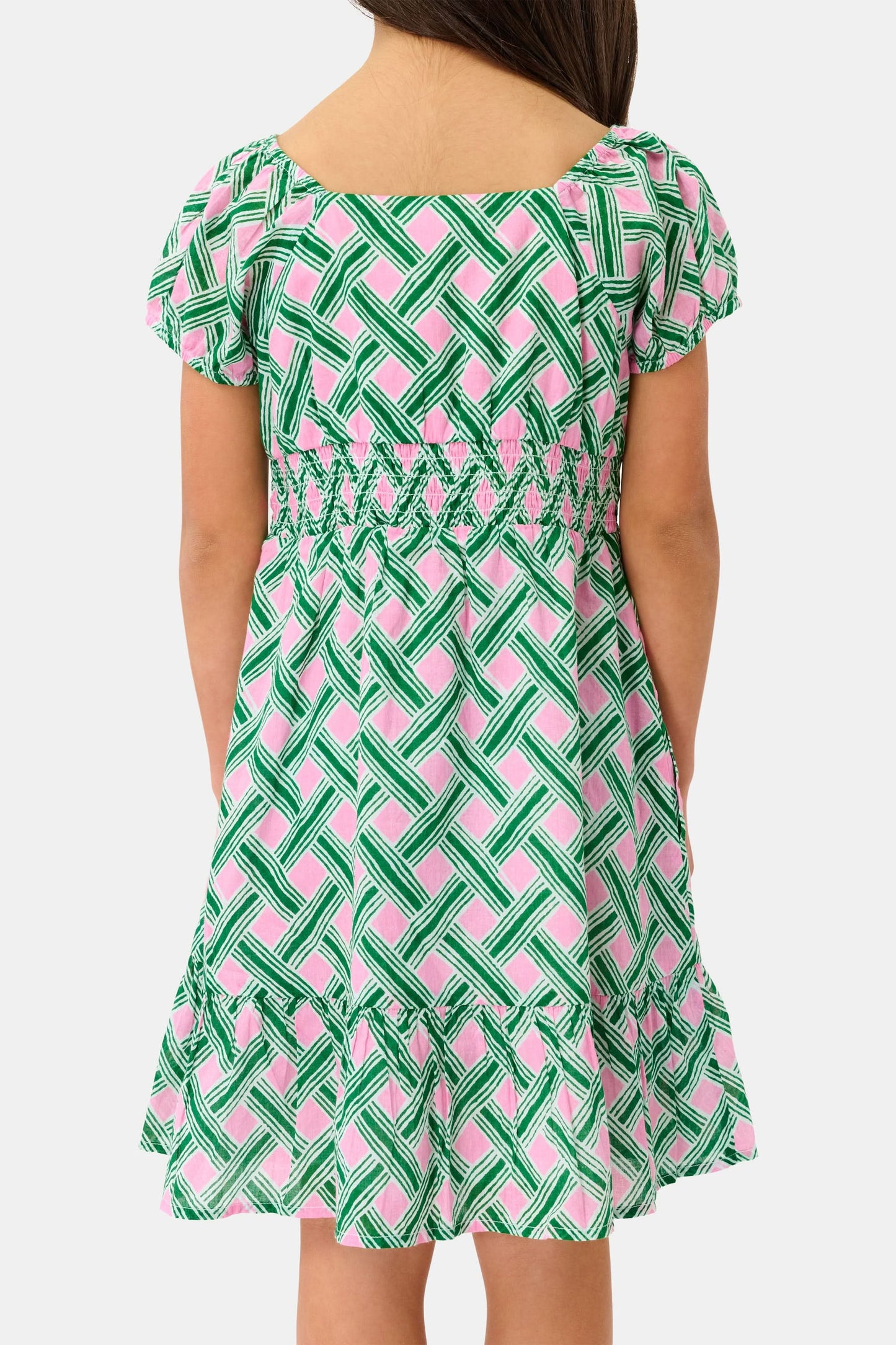Roller Rabbit Pink Kids Liana Arna Dress