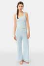 Roller Rabbit Light Blue Jemina Hearts Pointelle Michelle Pant