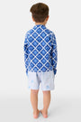 Roller Rabbit Navy Kids Sunny Days Rashguard