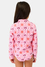Roller Rabbit Pink Kids Sunny Days Rashguard