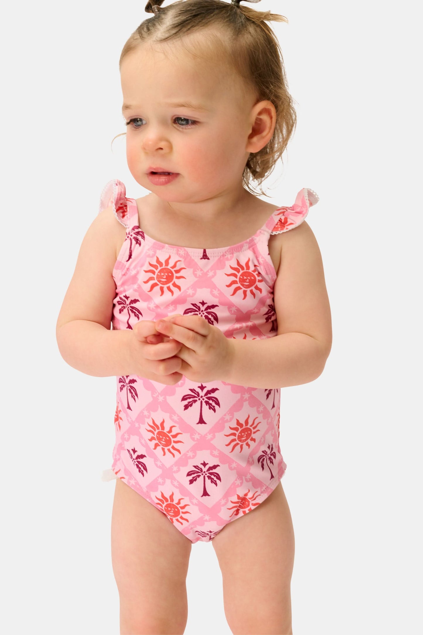 Roller Rabbit Pink Kids Sunny Days Rory One Piece