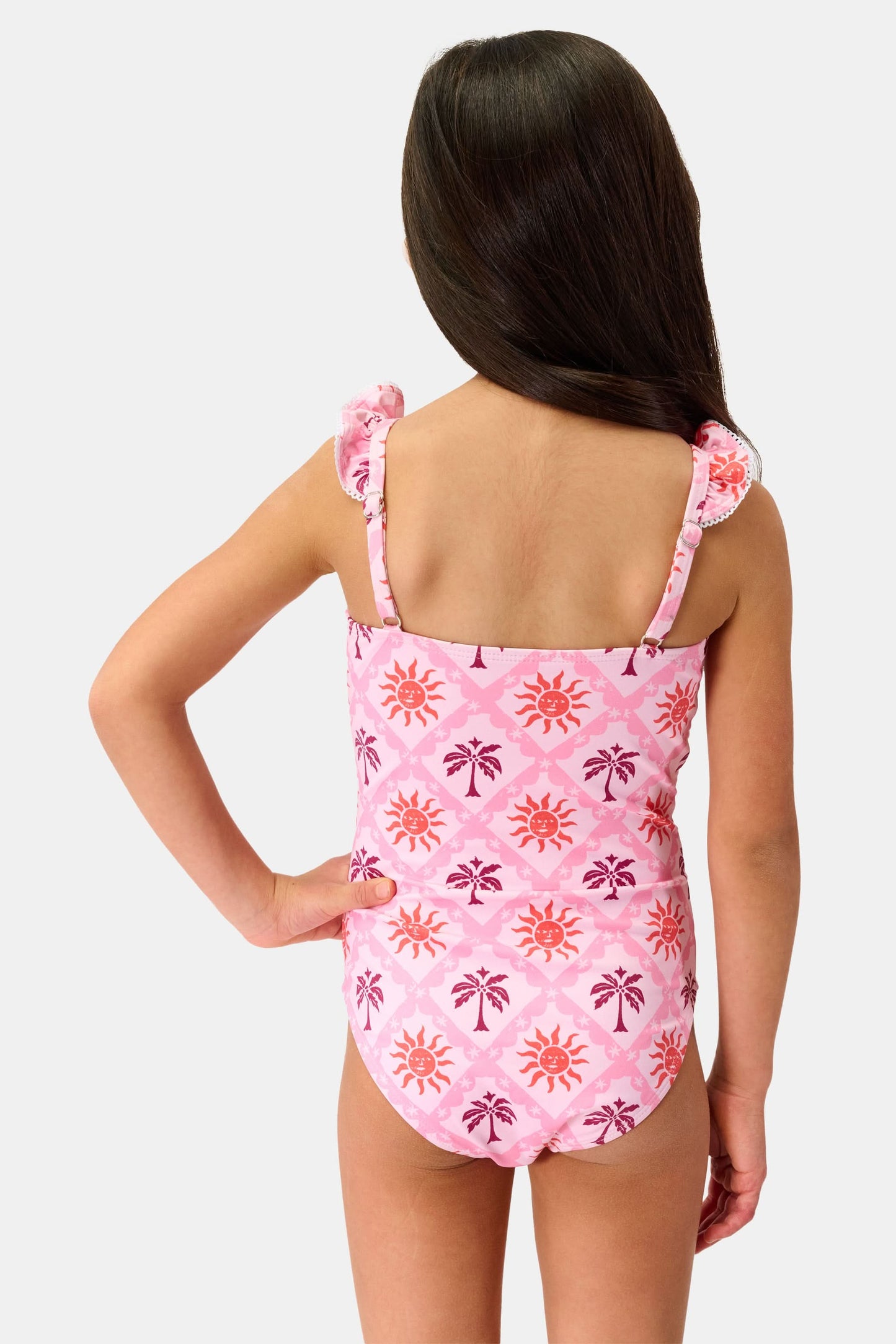 Roller Rabbit Pink Kids Sunny Days Rory One Piece