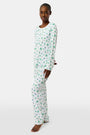 Roller Rabbit Green Luck O' The Monkey Pajamas