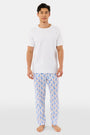 Roller Rabbit Blue Mens Romy Rabbit Jon Pant