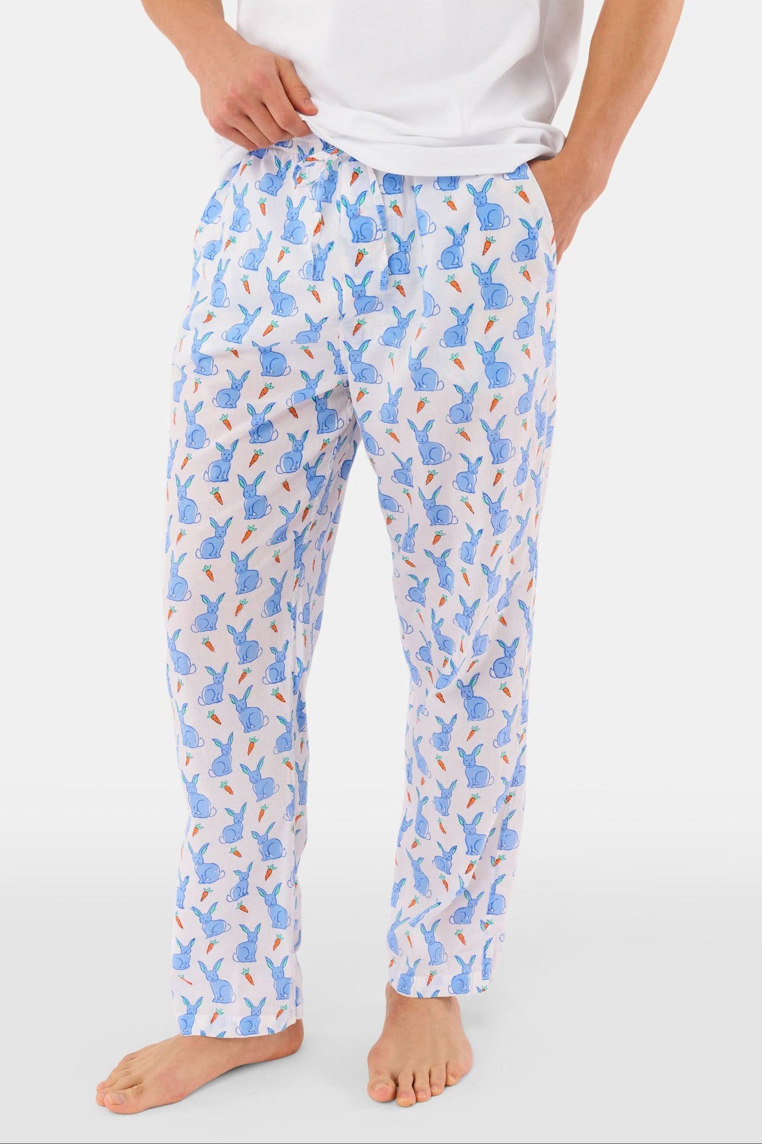 Roller Rabbit Blue Mens Romy Rabbit Jon Pant