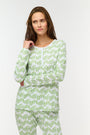 Roller Rabbit Lime Minnows Pajamas