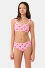 Roller Rabbit Pink Kids Sunny Days Cora Bikini