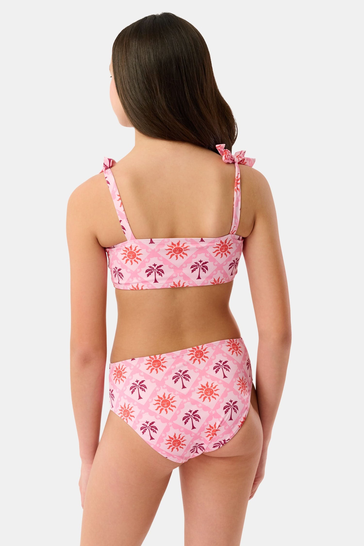 Roller Rabbit Pink Kids Sunny Days Cora Bikini