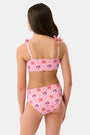 Roller Rabbit Pink Kids Sunny Days Cora Bikini