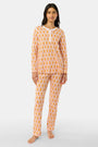 Roller Rabbit Orange Monkey Pajamas