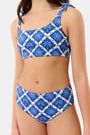 Roller Rabbit Navy Kids Sunny Days Cora Bikini