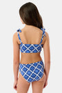 Roller Rabbit Navy Kids Sunny Days Cora Bikini