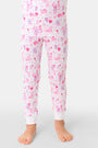 Roller Rabbit Pink Kids Love Letters Juniper Pajamas